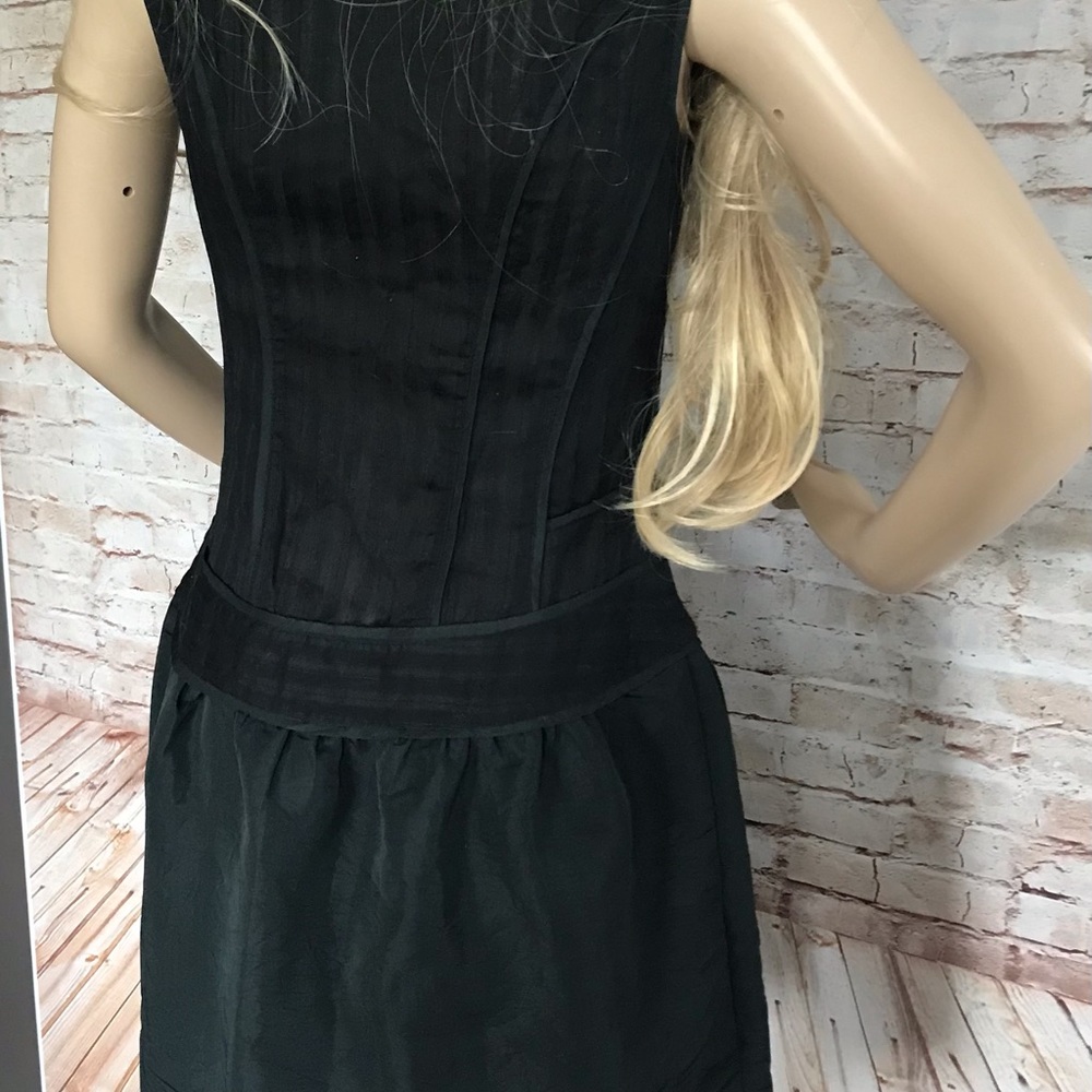 Richard Chai designer little black dress size 5 - Picture 10 of 12